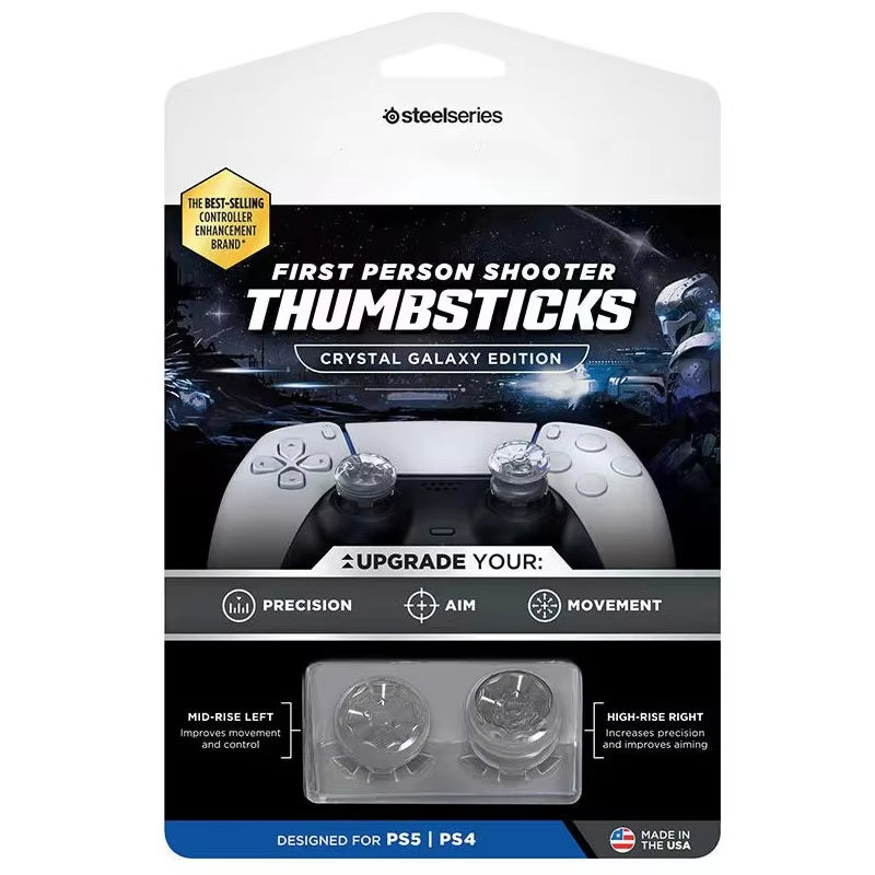 Freek Galaxy FPS for Playstation PS4 High-Rise Analog Stick PS5 Joystick Controller Performance Command Stick Game Silicone Cap