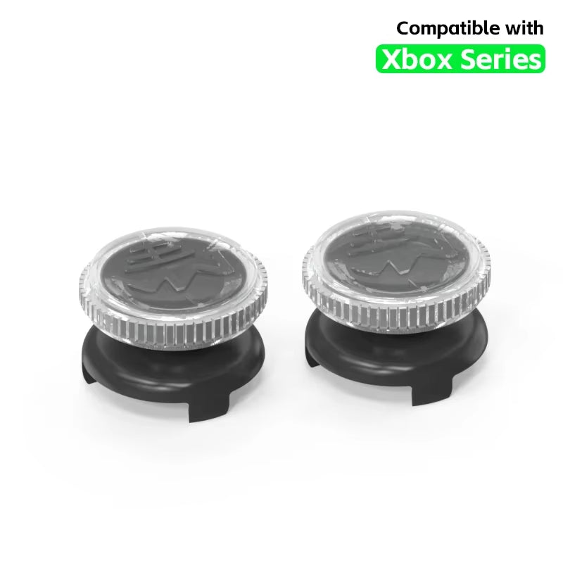2-Pack Thumb Stick Grips with High/Low Caps for Ps4/Ps5/Xbox Controller Hand Grip Extenders