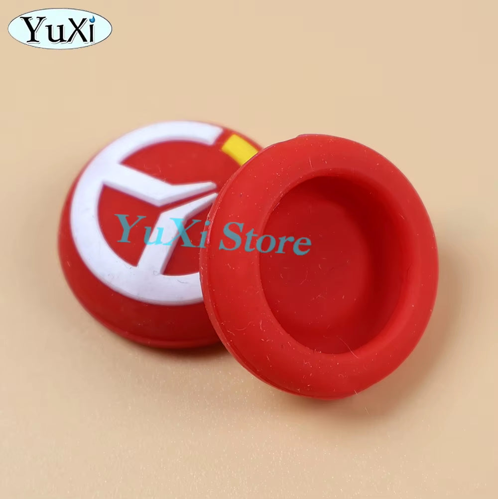 For Switch 2 Joy-Con Silicone Thumb Stick Grips Cap for NS Pro PS5 PS4 Pro Slim Controller Button Joystick Cover Protector