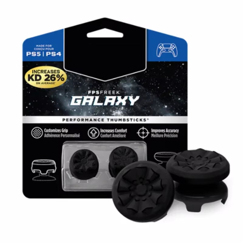 Freek Galaxy FPS for Playstation PS4 High-Rise Analog Stick PS5 Joystick Controller Performance Command Stick Game Silicone Cap