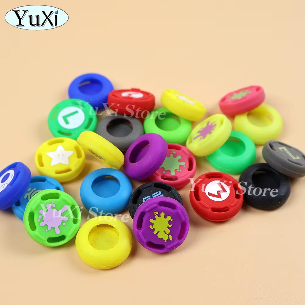 For Switch 2 Joy-Con Silicone Thumb Stick Grips Cap for NS Pro PS5 PS4 Pro Slim Controller Button Joystick Cover Protector