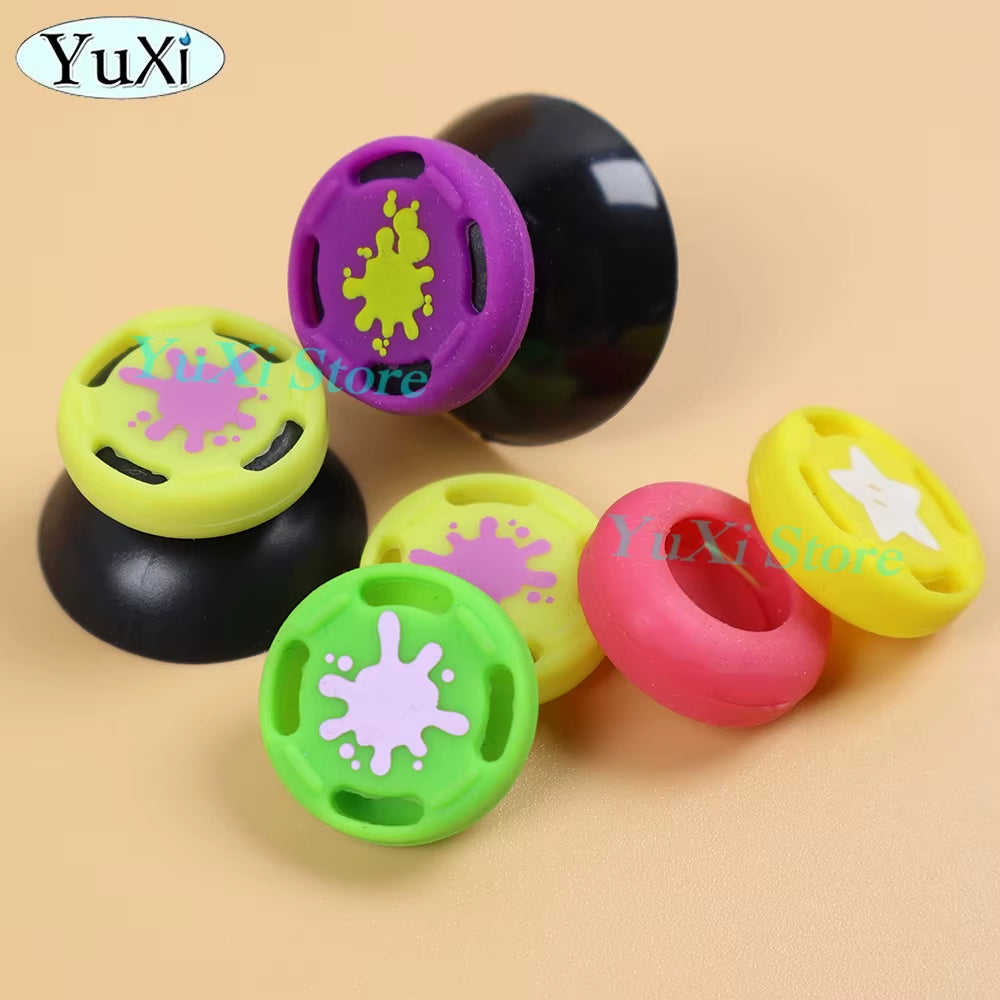 For Switch 2 Joy-Con Silicone Thumb Stick Grips Cap for NS Pro PS5 PS4 Pro Slim Controller Button Joystick Cover Protector