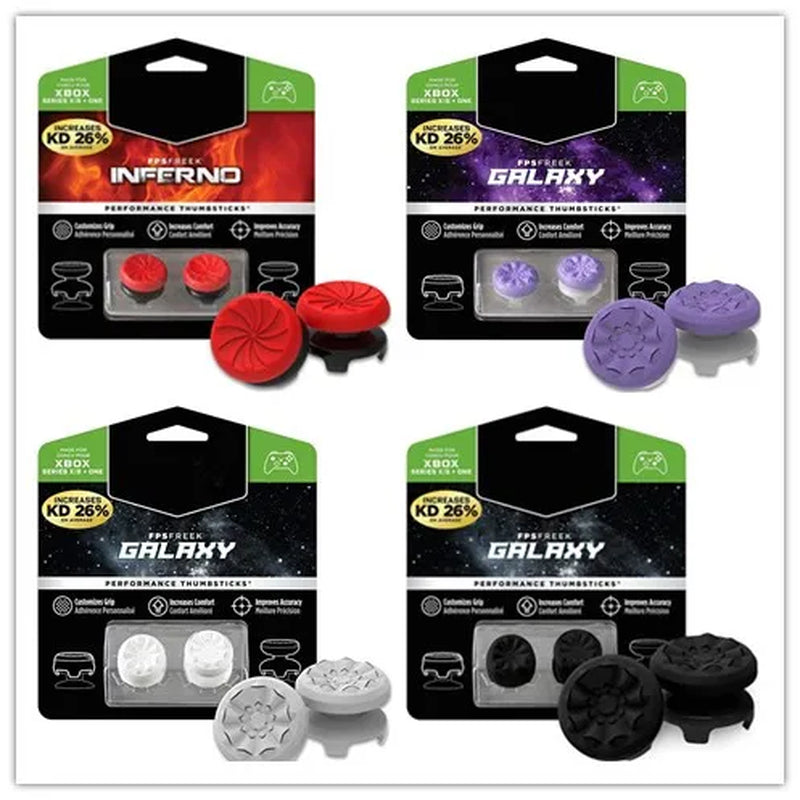 NEW Freek Galaxy Performance Thumb Grip Caps Silicone Analog Stick Caps Cover for Xbox One/ Series X/ S Controller Silicone Cap