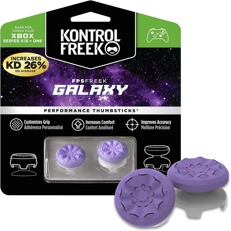 NEW Freek Galaxy Performance Thumb Grip Caps Silicone Analog Stick Caps Cover for Xbox One/ Series X/ S Controller Silicone Cap