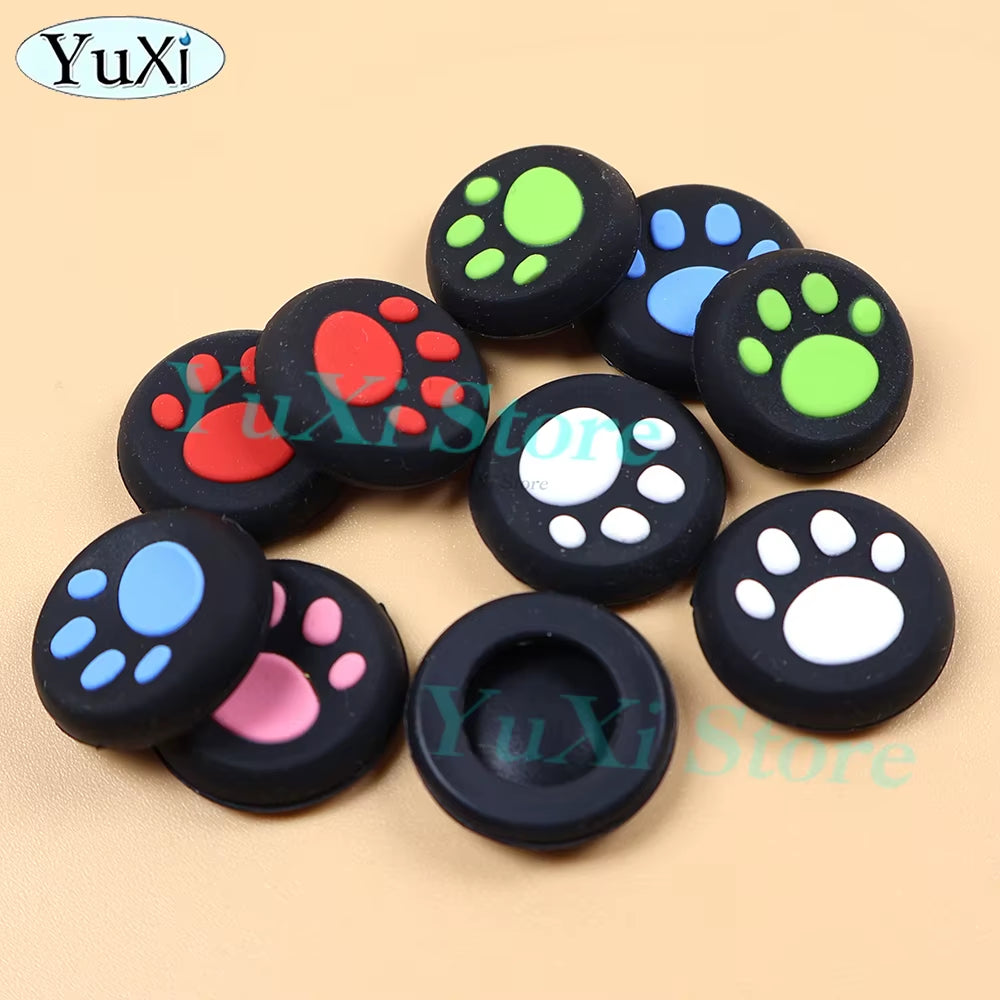 For Switch 2 Joy-Con Silicone Thumb Stick Grips Cap for NS Pro PS5 PS4 Pro Slim Controller Button Joystick Cover Protector