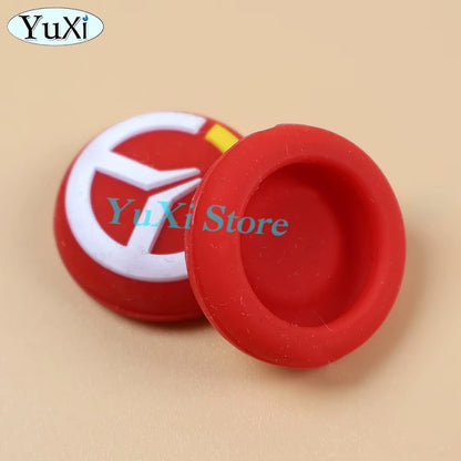 For Switch 2 Joy-Con Silicone Thumb Stick Grips Cap for NS Pro PS5 PS4 Pro Slim Controller Button Joystick Cover Protector